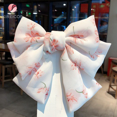 [HCM]Kẹp Tóc Nơ Bản To Tiểu Thư Hot Trend Hàn Quốc
