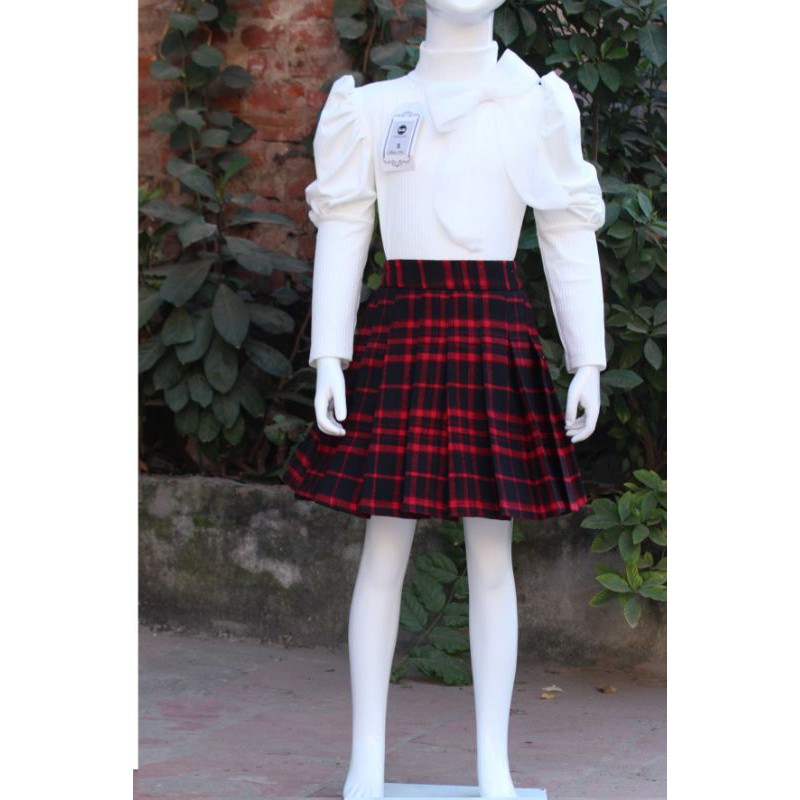Chân váy xếp ly trẻ em CV002