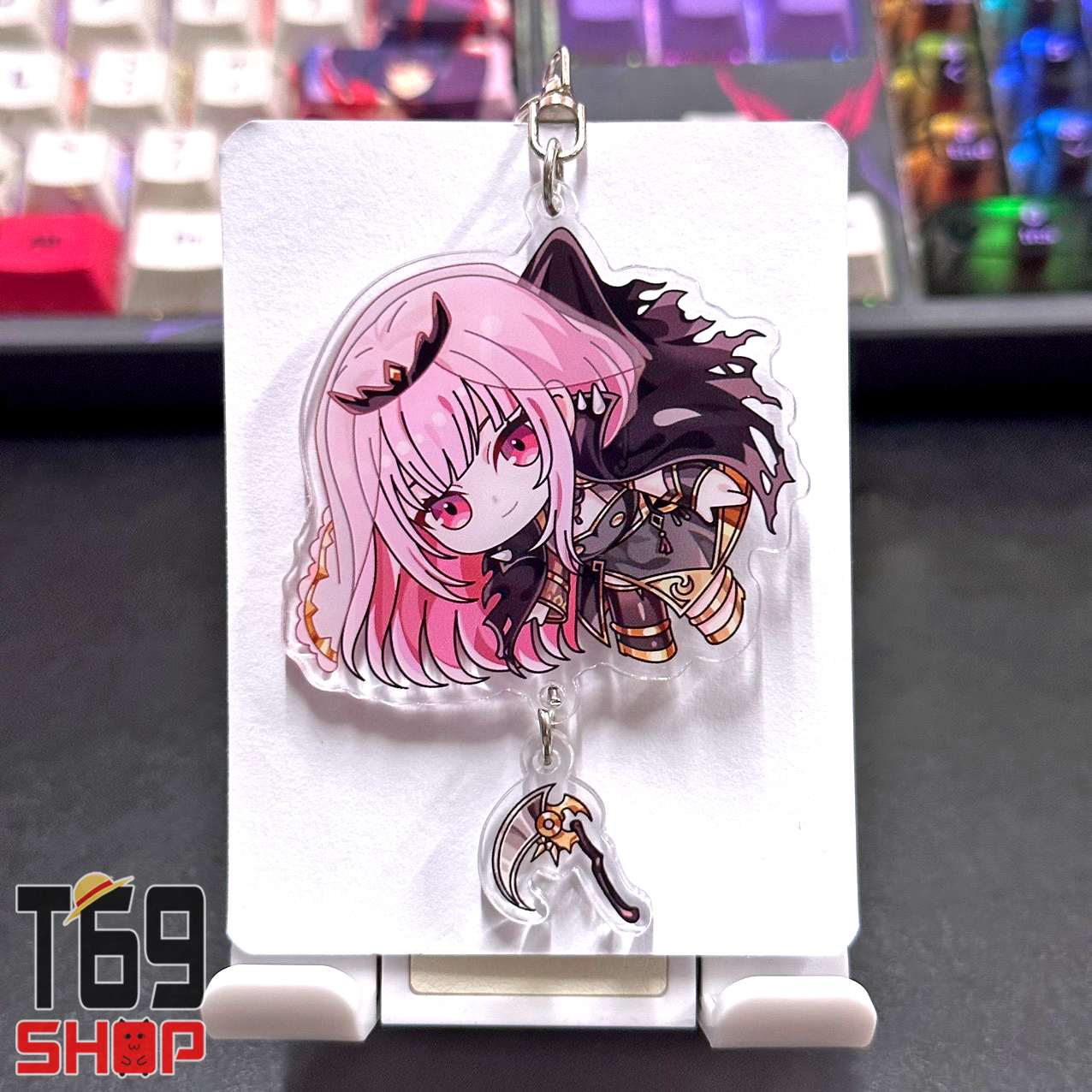 Móc khóa mica Hololive VTuber (Loại cao cấp - Hình in ép giữa 2 mặt mica) [T69 Shop]