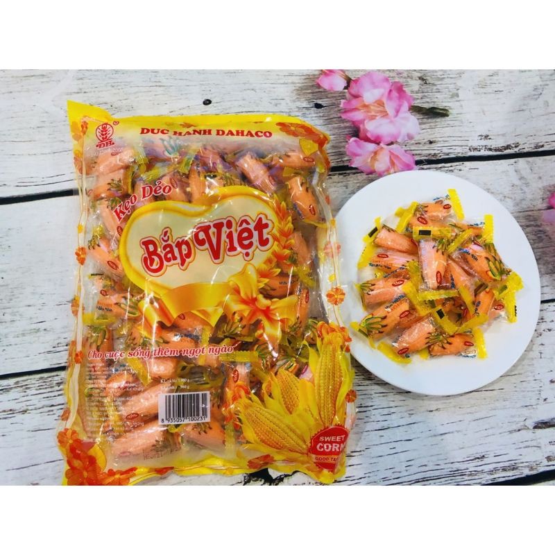 [ Sẵn hàng ] Combo 300g kẹo dẻo bắp việt Đức Hạnh - đồ ăn vặt - ăn vặt - Tết