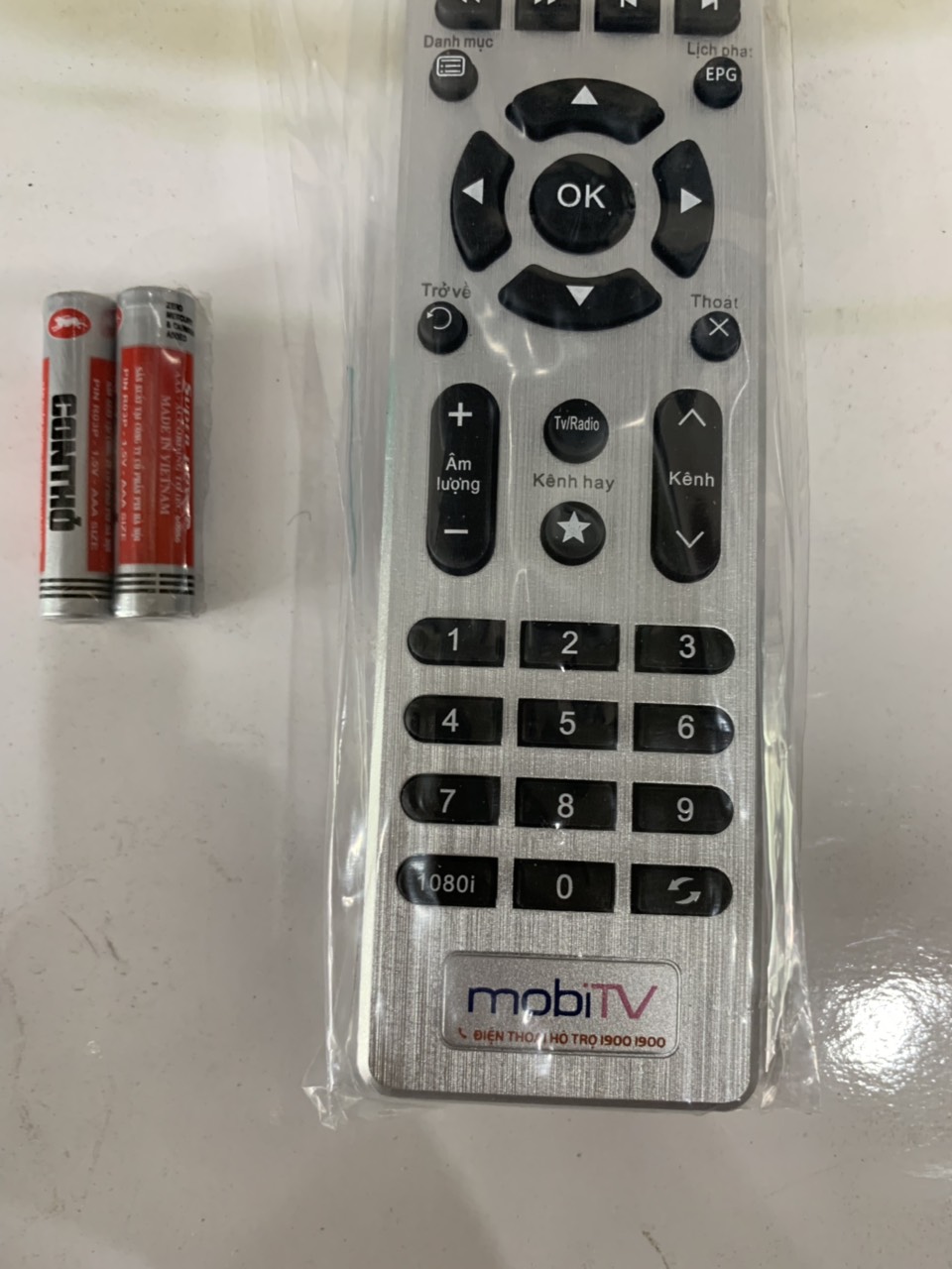 [HCM]Điều khiển - Remote đầu thu MobiTV