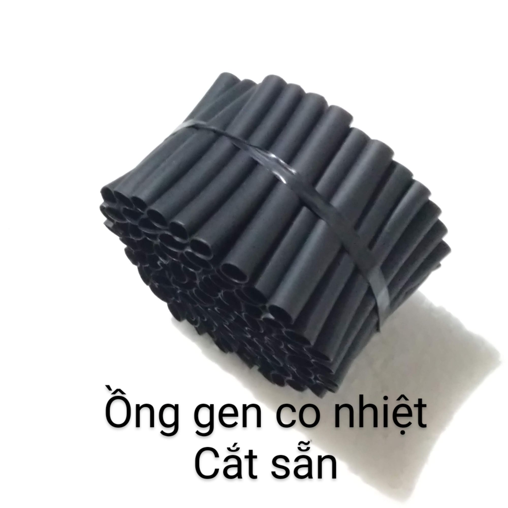 [HCM]100 Ống gen co nhiệt phi 6 cắt sẵn 4cm.