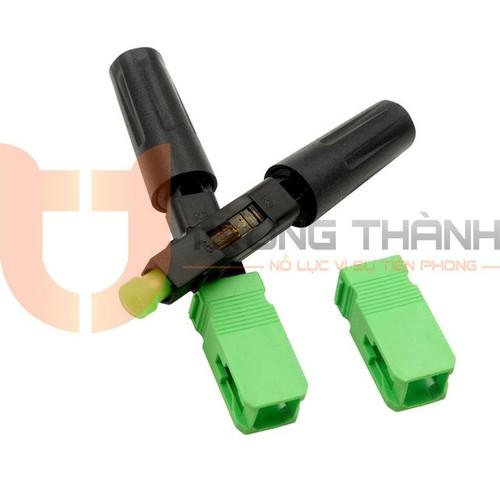 10 đầu nối quang nhanh sc-apc - đầu fast connect sc-apc - scapcn