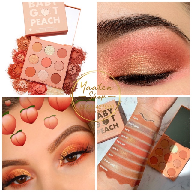 Bảng phấn mắt Colourpop Baby Got Peach