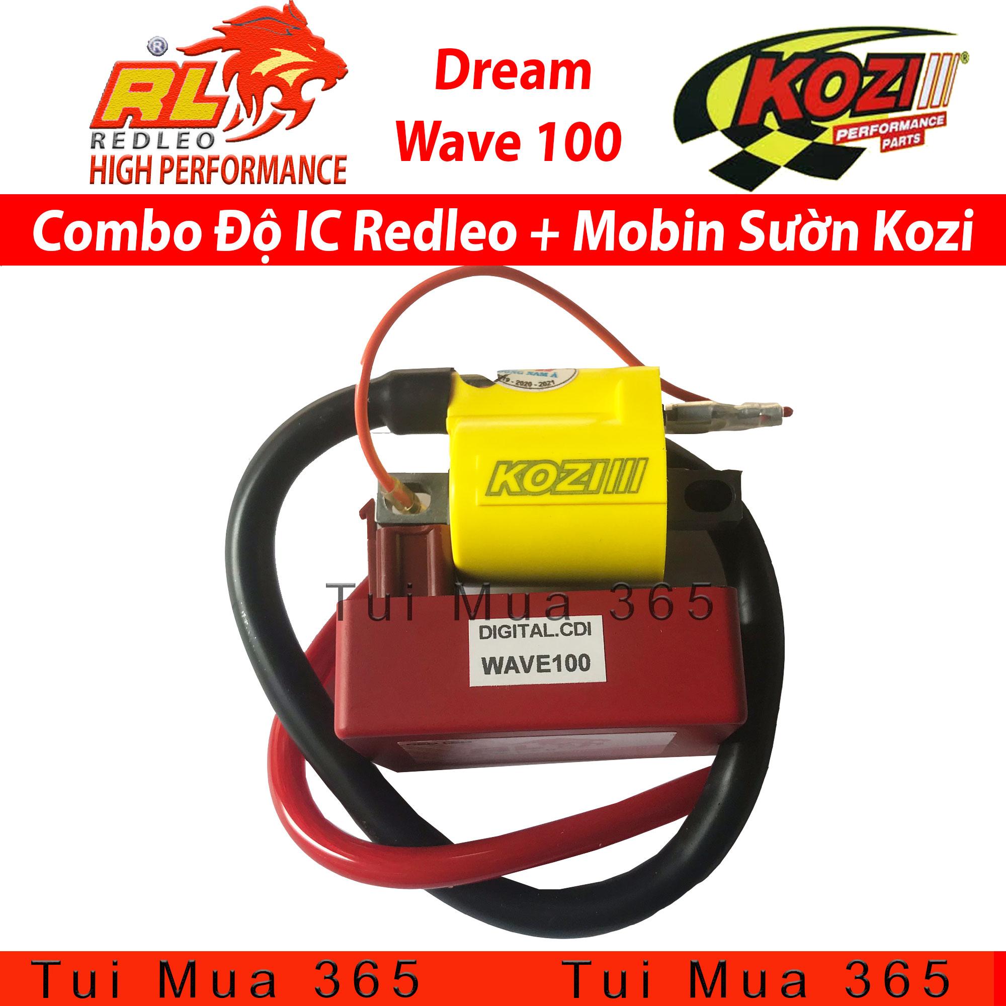 [HCM]Combo Độ IC Redleo và Mobin Độ Kozi Dream Wave Malaysia