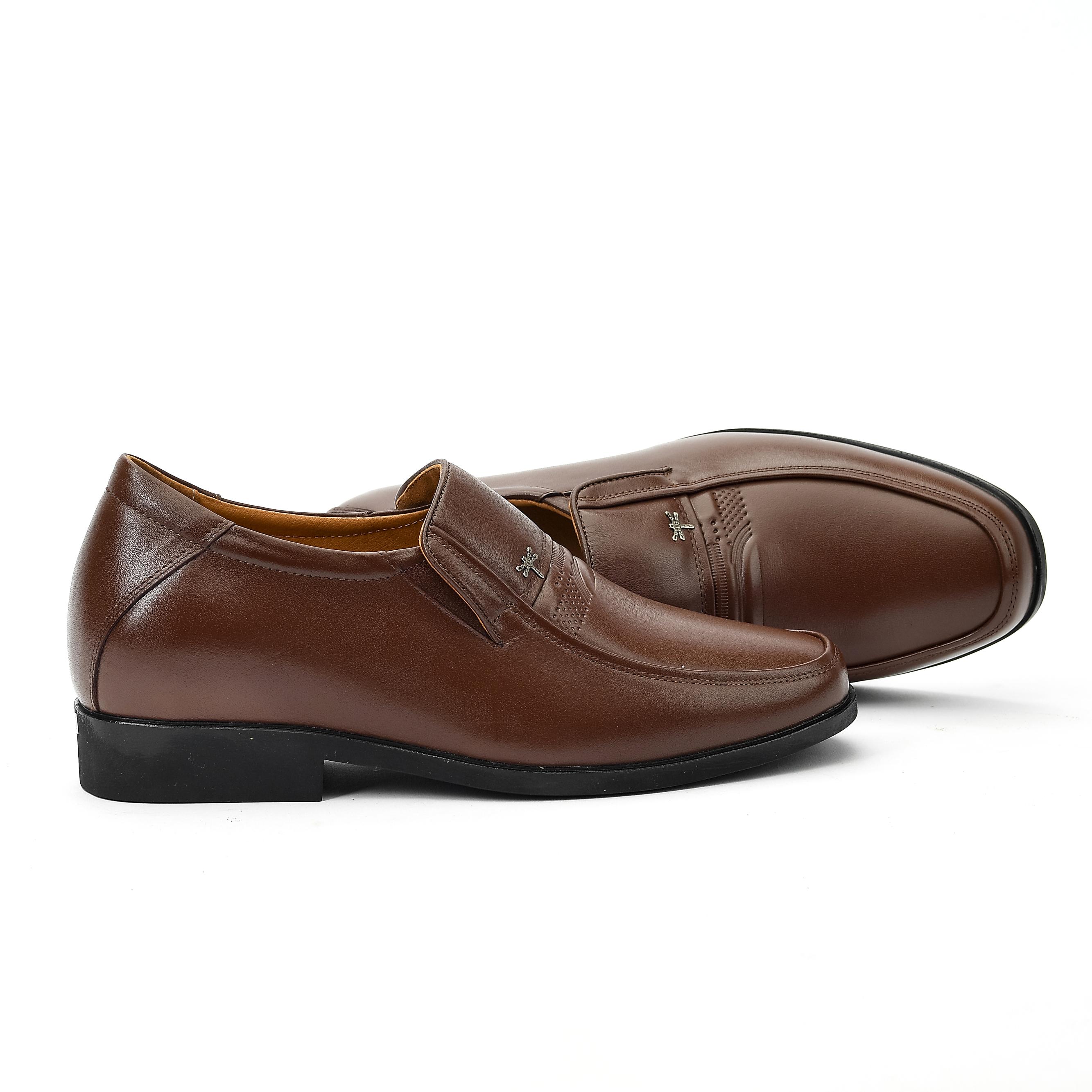 Giày da bò tăng chiều cao 5cm -Mã Lex211