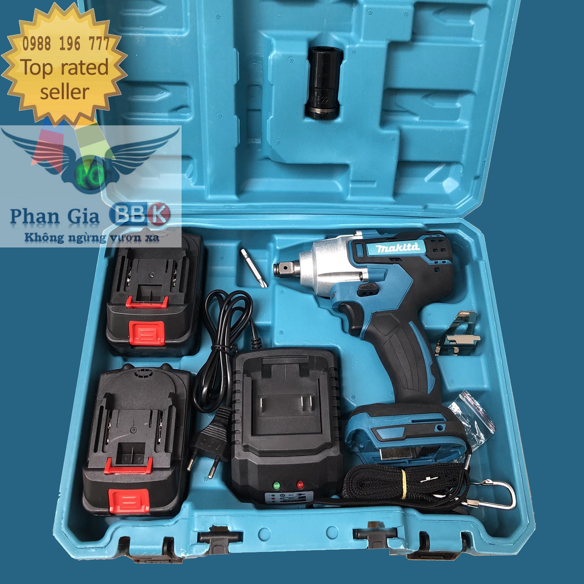 Máy siết bulong MAKITA 128V