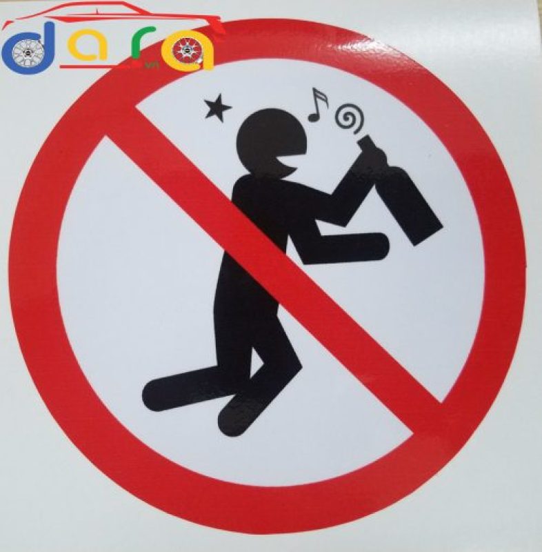 TEM CẤM DÁN XE HƠI