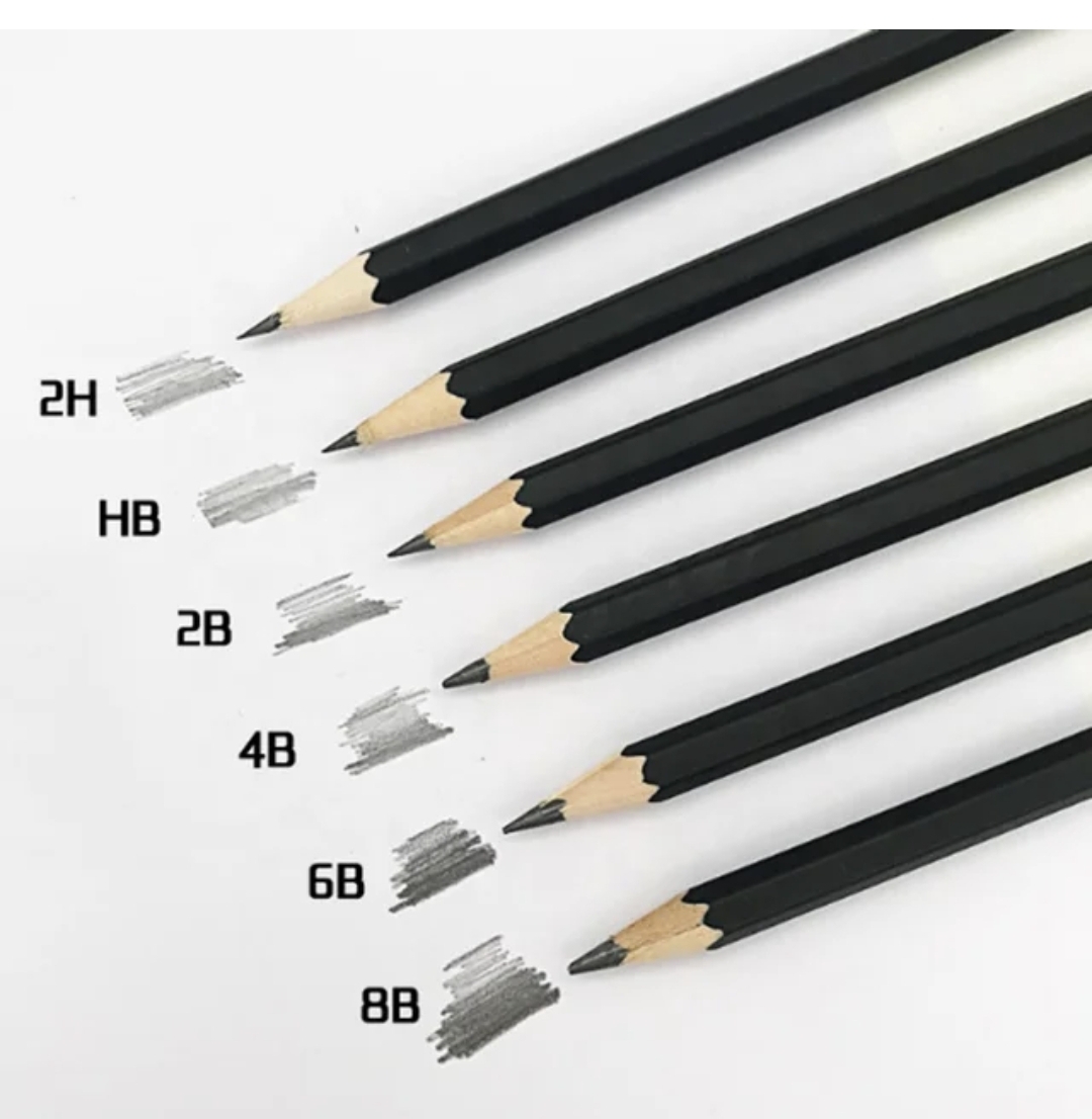Bút chì 2b, bút chì thân gỗ 2b