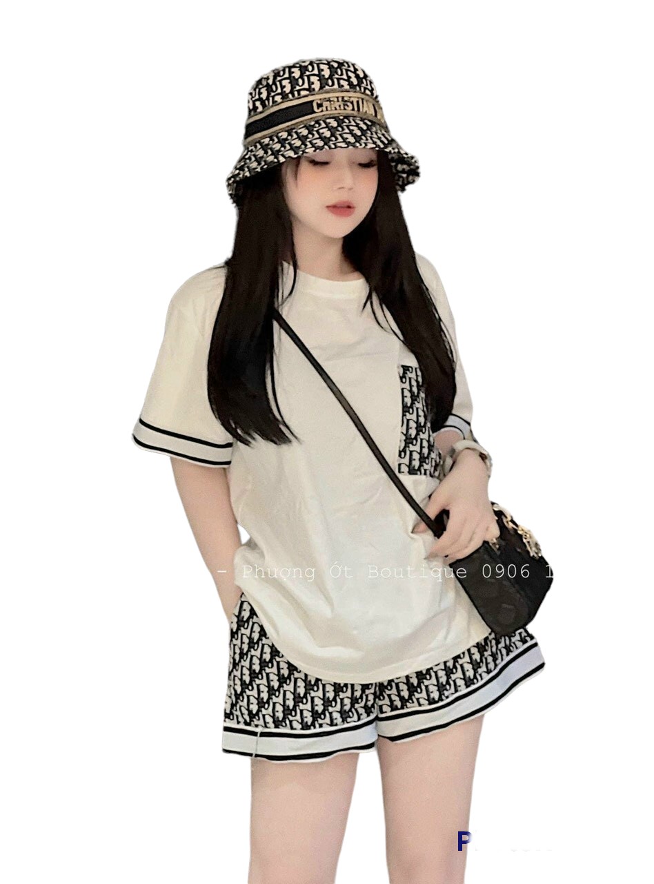 SÉT BỘ THỂ THAO NỮ CHẤT LIỆU COTTON 4 CHIỀU CAO CẤP
