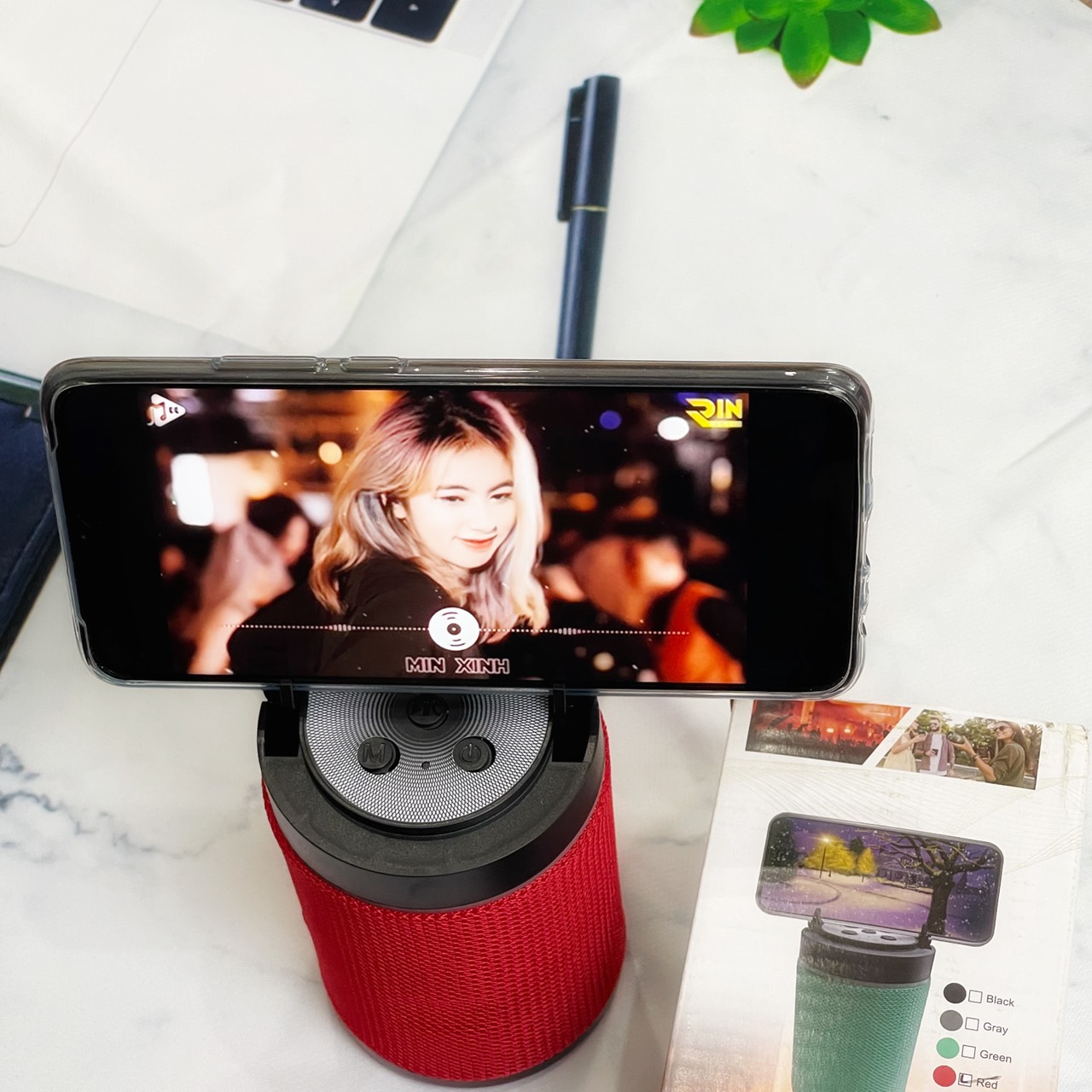 Loa Bluetooth MiNi 125 - Kết nối: USB-C sạc, Bluetooth v5.0 [BẢO HÀNH 12 THÁNG]