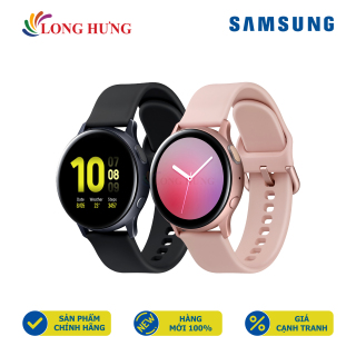 [Trả góp 0%] Đồng hồ thông minh Samsung Galaxy Watch Active 2 viền nhôm dây Silicone - Hàng chính hãng - Màn hình Super AMOLED 1.2inch chống nước tích hợp các tính năng thông minh thumbnail