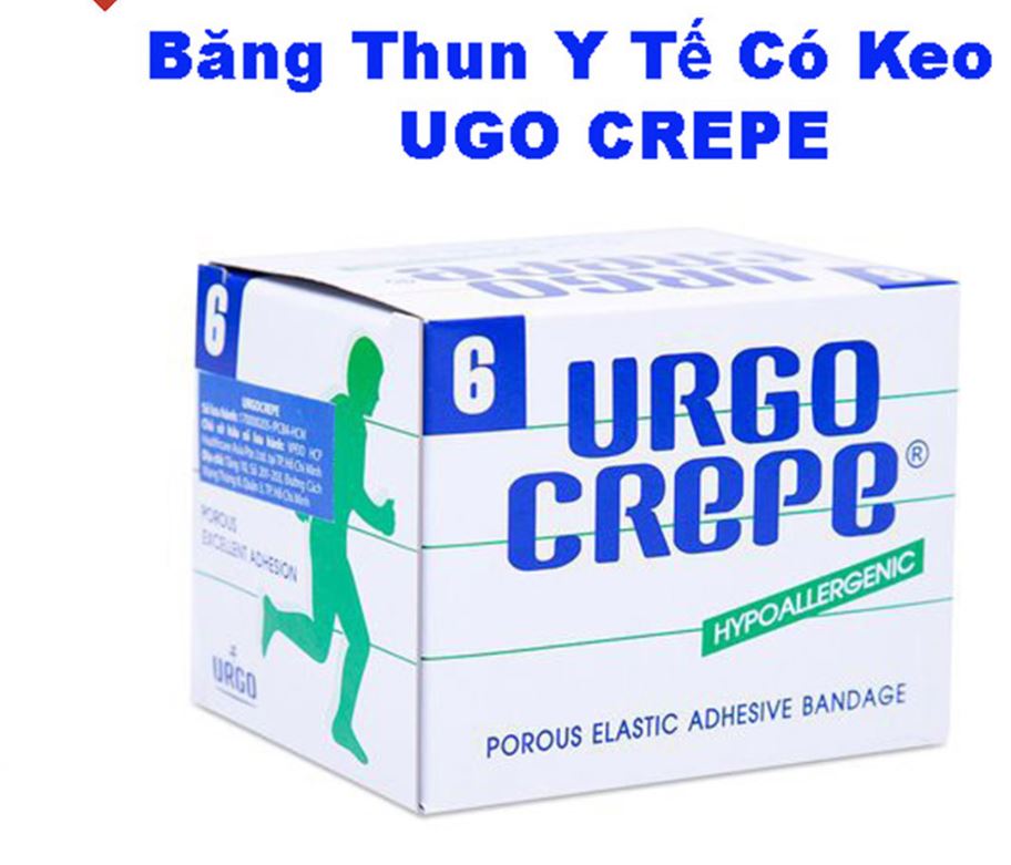 Băng Thun Có Keo Urgo Crepe 6cm,8cm,10cm