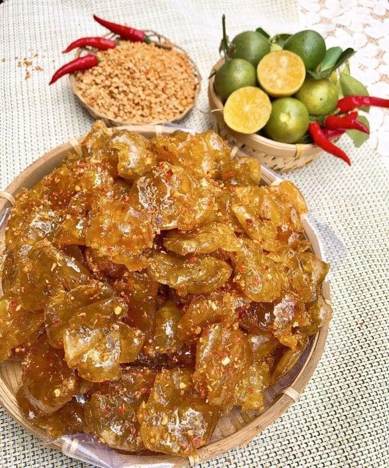 Hủ 500gr Tắc rim đường phèn lắc muối ớt thơm ngon - Food by Mama