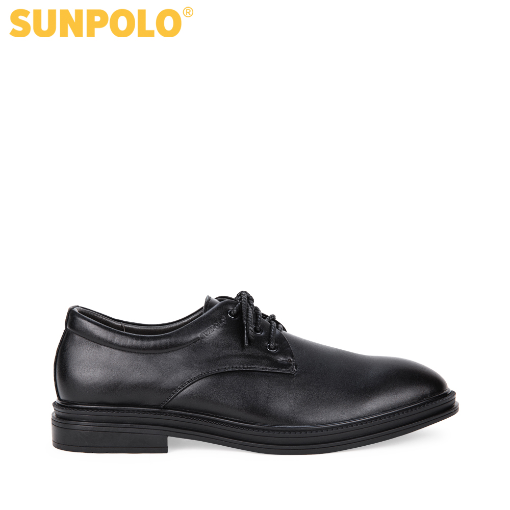 Giày Nam Da Thật Công Sở SUNPOLO SPH296 (Đen, Nâu)