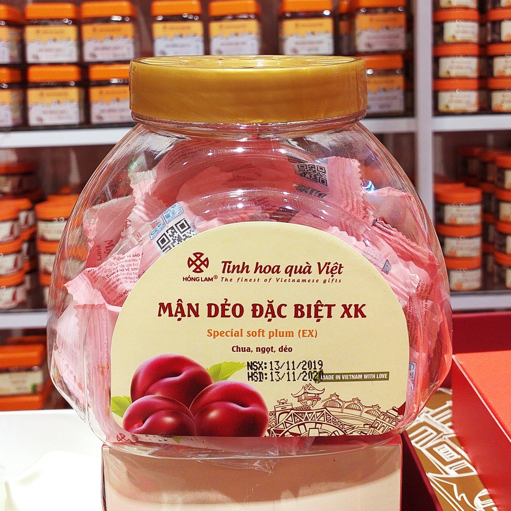 Ô MAI MẬN DẺO ĐẶC BIỆT HỒNG LAM 200G