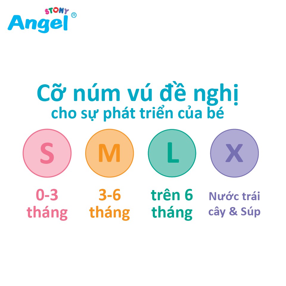 Núm vú Silicon Angel Size S