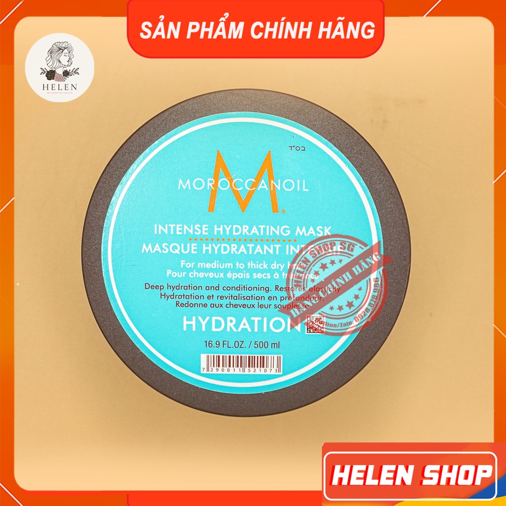 Dầu Hấp, Ủ Tóc Dưỡng Ẩm Moroccanoil Intense Hydrating Mask