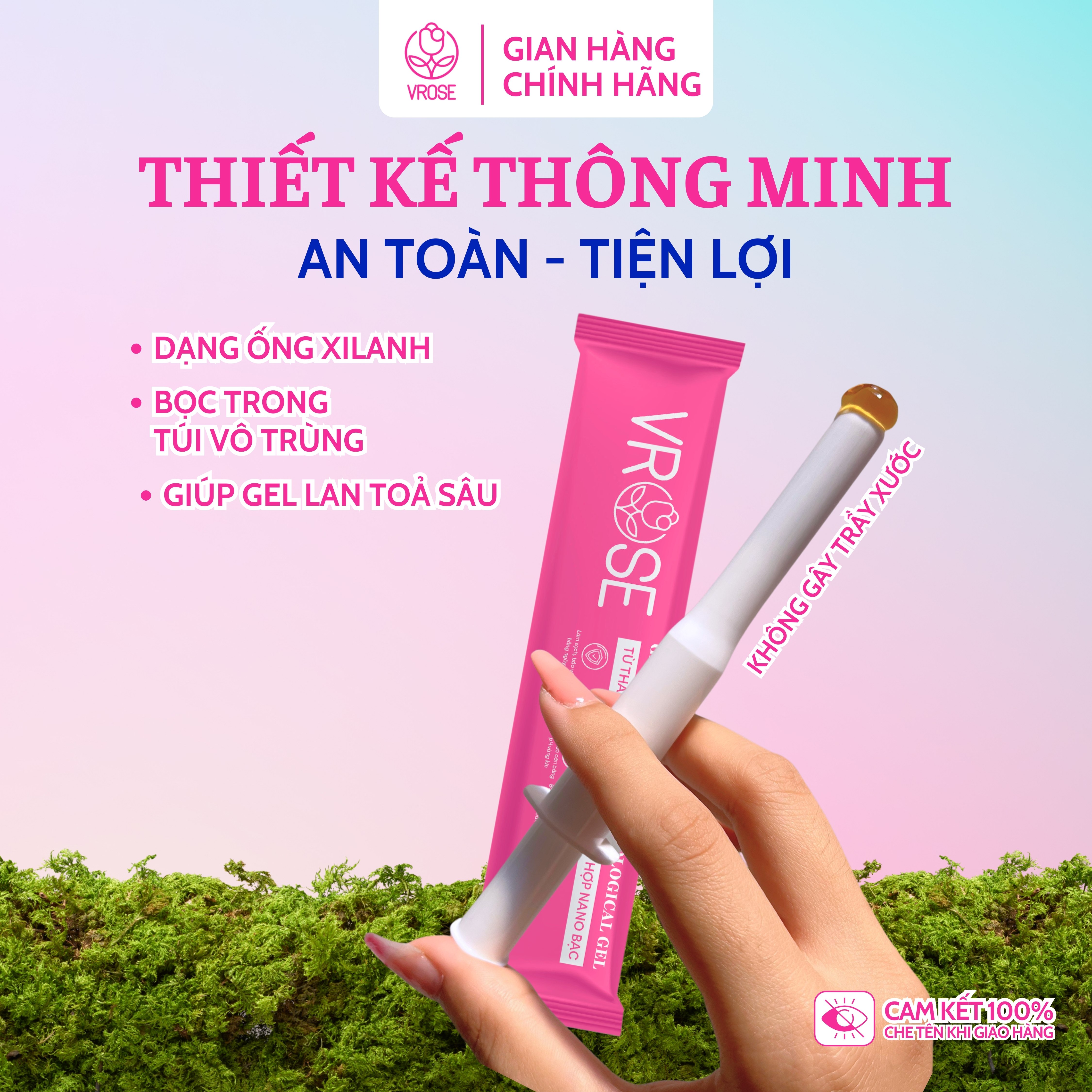 Combo sạch thơm nồng nàn vùng kín Vrose