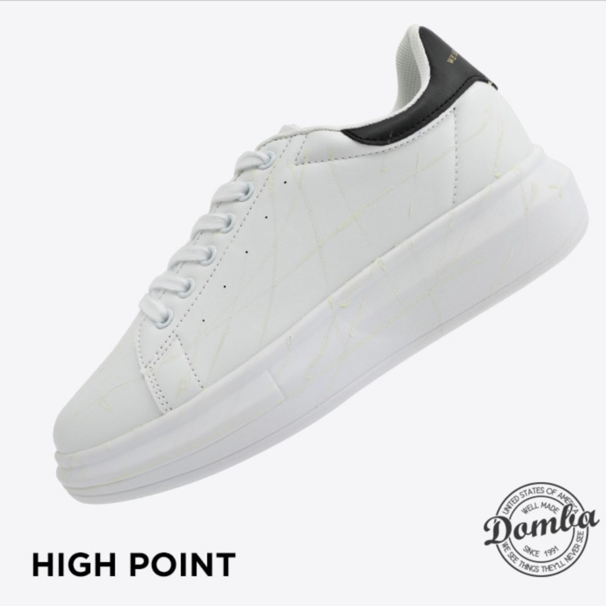 Giày Thể Thao Sneaker Domba High Point Gitd Nam Nữ HG-9025