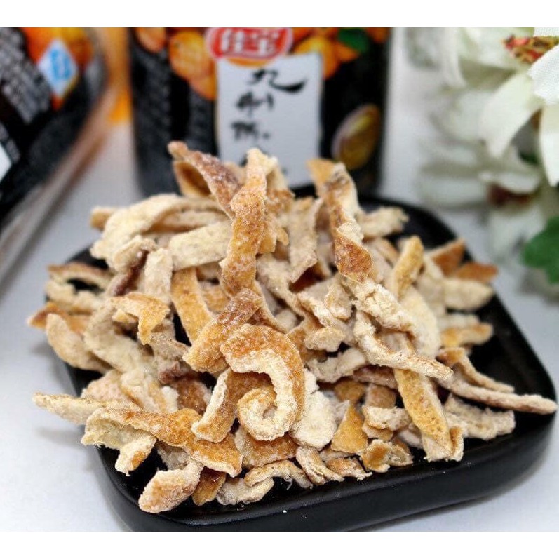 [HCM]Mứt Trần Bì 100Gr- Vỏ Quýt Sấy Đường