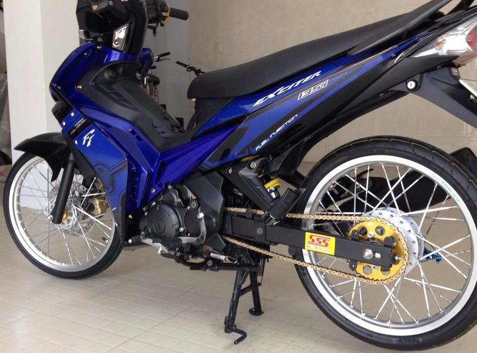 Tem rời ex 2009 xanh đen dán xe xanh