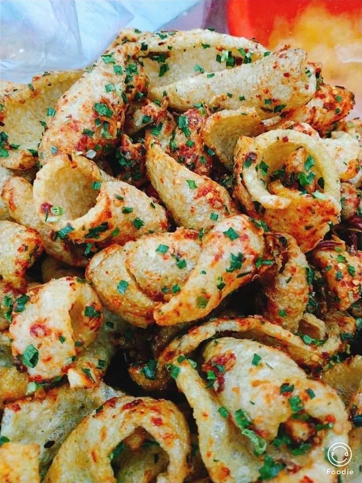 1kg Da heo ớt hành chiên giòn