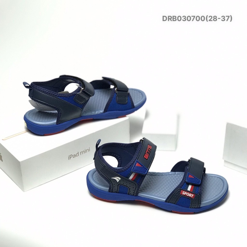 Sandal bitis bé trai đế cao su DRB0307