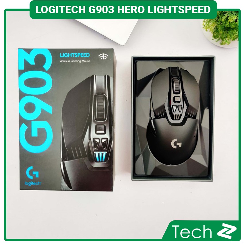 Chuột Logitech G903 HERO Lightspeed Wireless Gaming - Hàng Chính Hãng