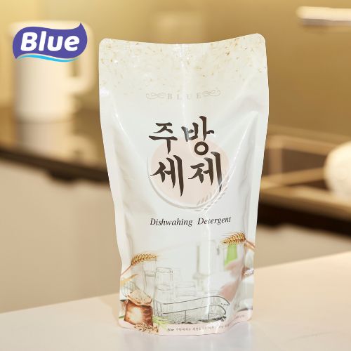 Nước Rửa Chén Bát Blue Tinh Chất Gạo Dung Tích 800ml