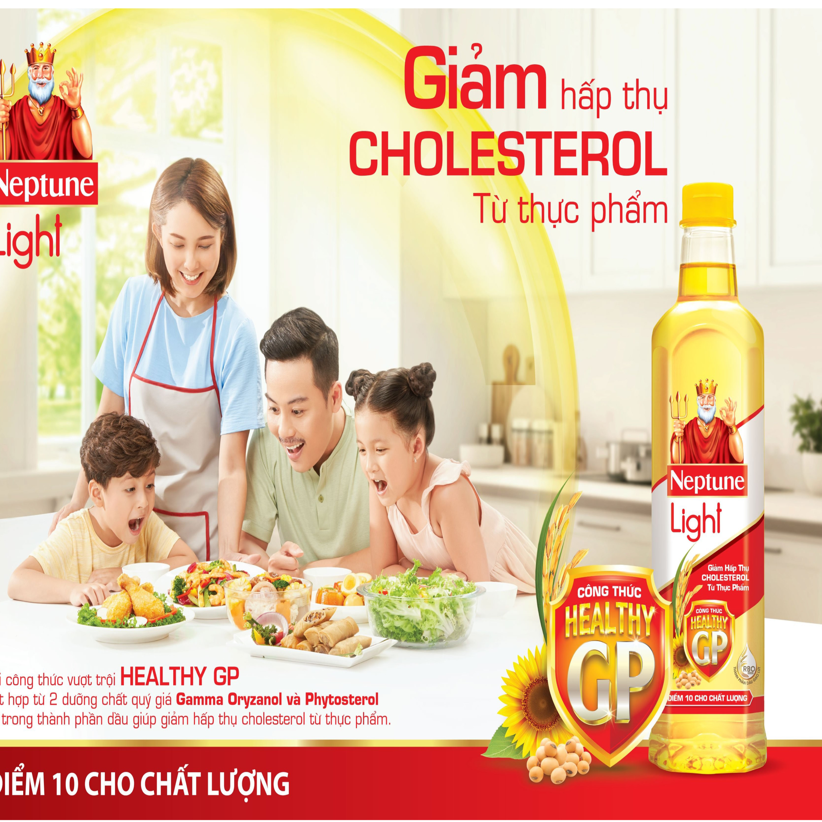 Dầu ăn Neptune Light 1L