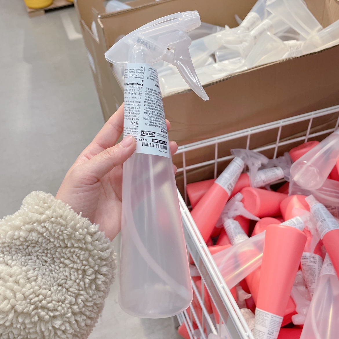 Bình xịt nước tưới cây Tomat IKEA - Trắng