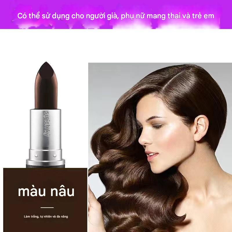 [HCM]Thỏi Son Nhuộm Phủ Tóc Bạc Tạm Thời Bền Màu