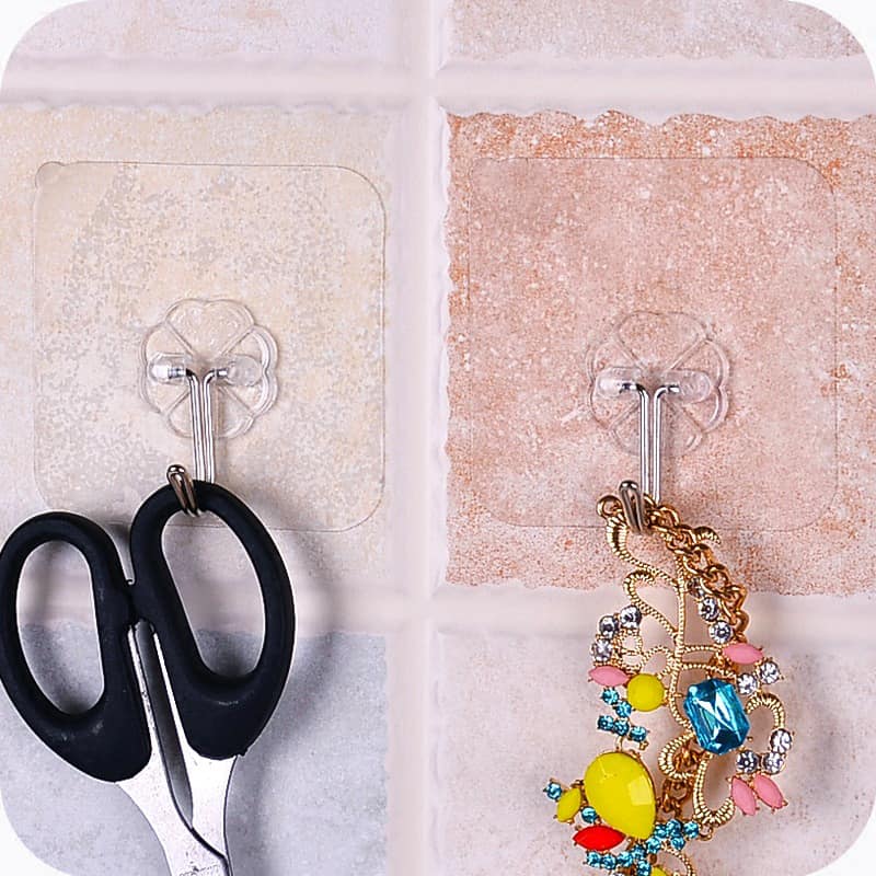 Combo 5 Móc Dán Trong Suốt Siêu Chắc