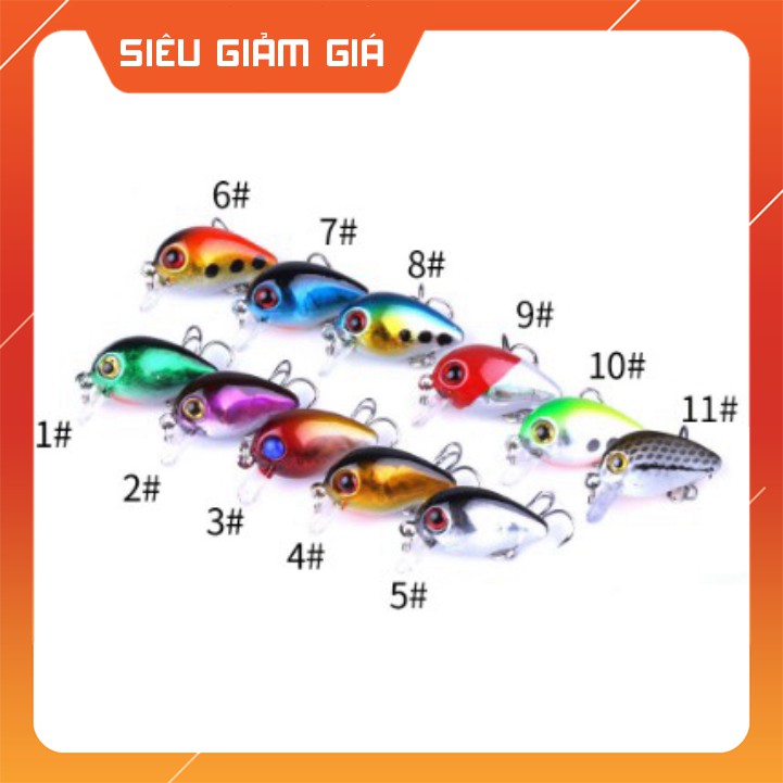 Mồi giả câu cá 3cm / 1.5G - ĐỒ CÂU NGỌC HẢI