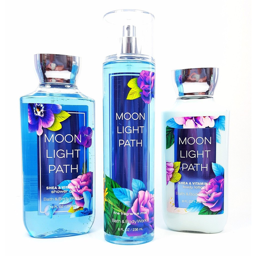 [HCM]Xịt Toàn Thân Bath And Body Works - Moon Light Path Body Mist (236ml)