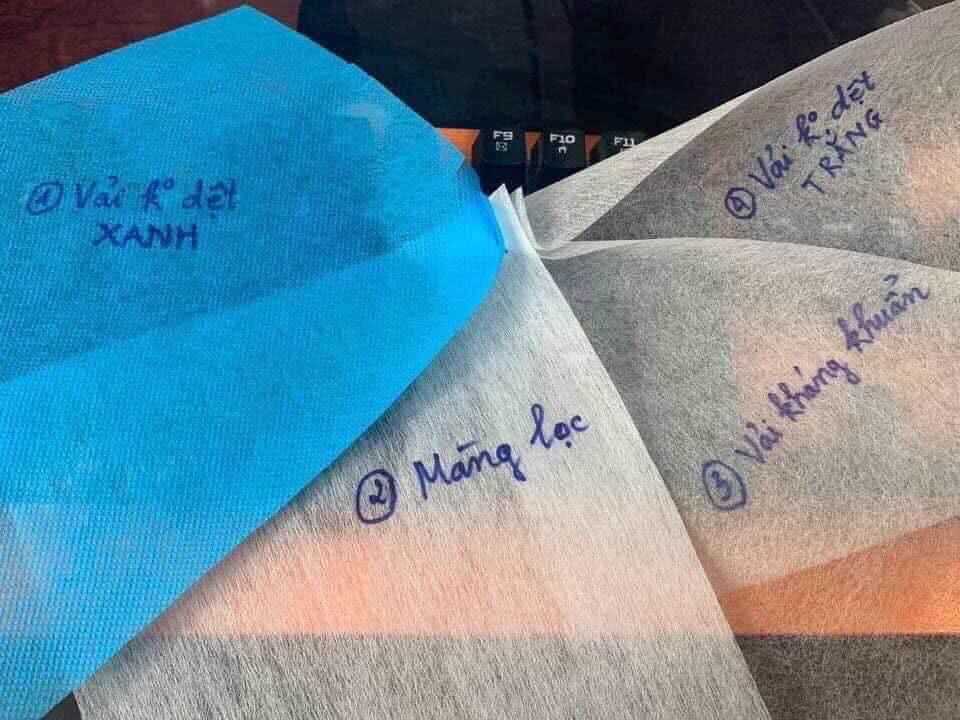 4 LỚP COMBO 10C KHẨU TRANG VẢI Y TẾ