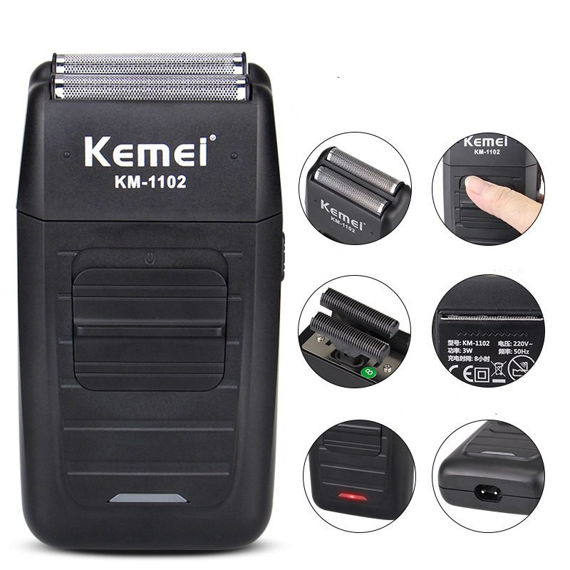 Máy cạo râu công suất 3w kemei KM-1102