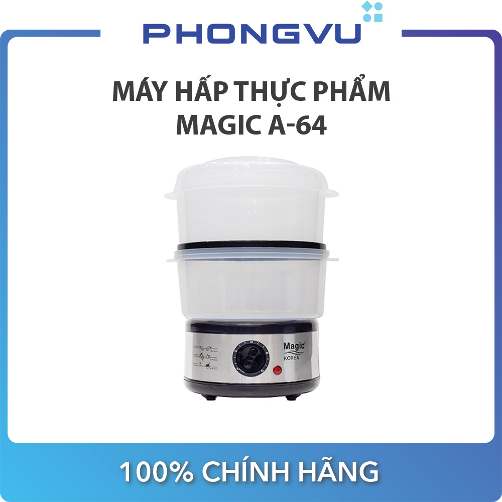 Máy hấp thực phẩm magic a-64 - bảo hành 12 tháng