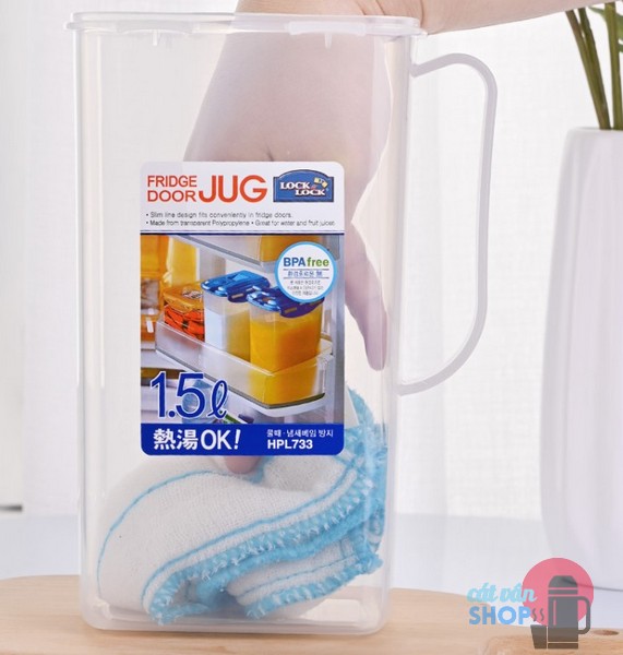 [HCM] Bình nước Lock&Lock dạng rót 1.5L HPL733  2L HPL735  3L HAP607
