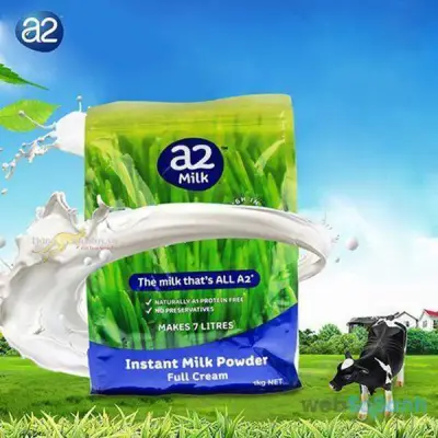 Sữa A2 nguyên kem Skim Milk Powder 1kg Úc