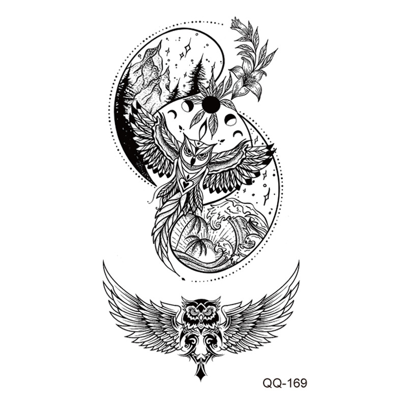 Tattoo stickers temporary tattoo waterproof water should be the right choice