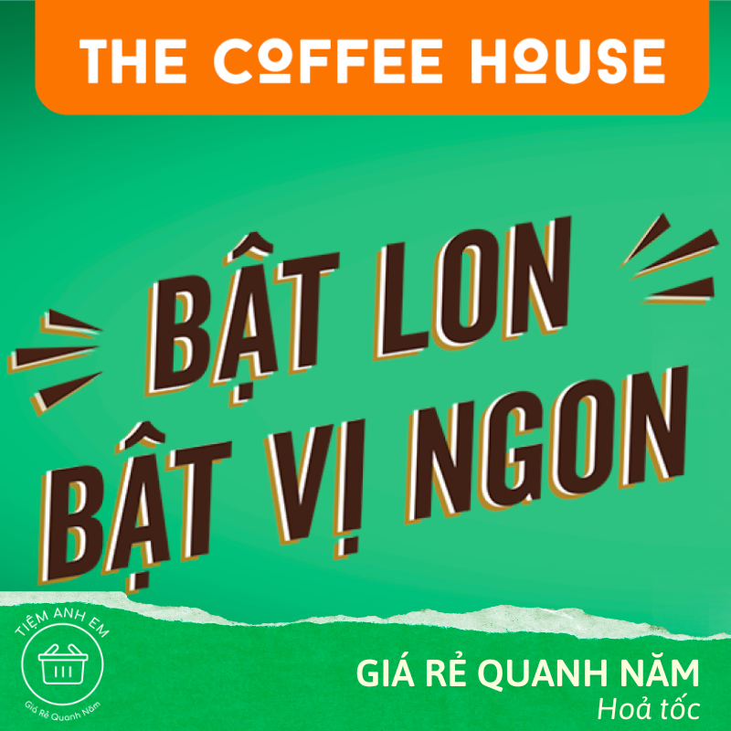 Cà Phê Sữa Espresso The Coffee House Uống Liền Lon 180ml