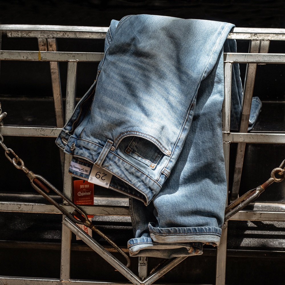 Quần Jeans Just Men Tone Màu Wash 220107