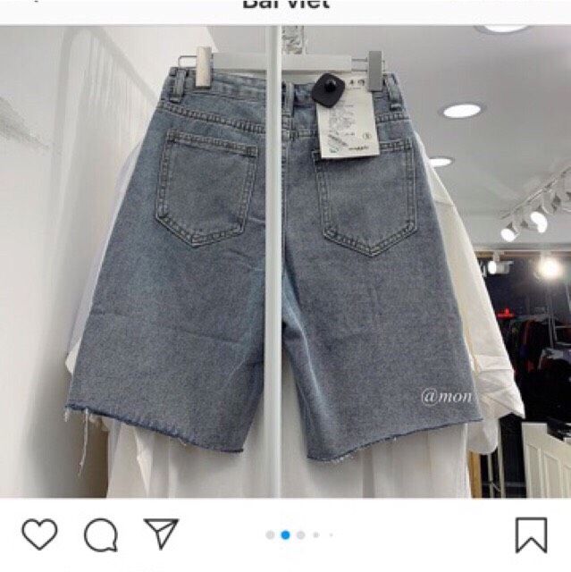 QUẦN JEANS NGỐ RÁCH 3 LINE