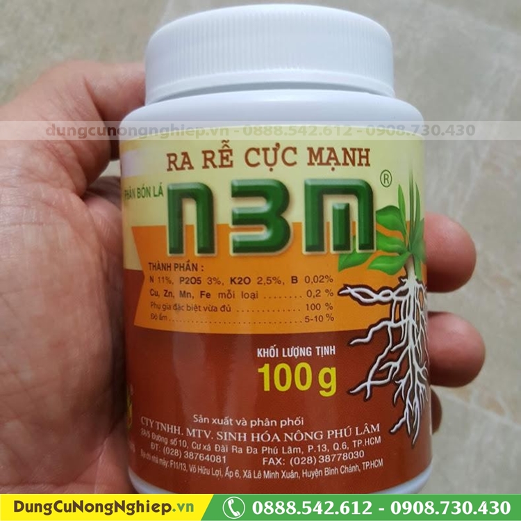 Phân bón kích thích ra rễ N3M loại 100g