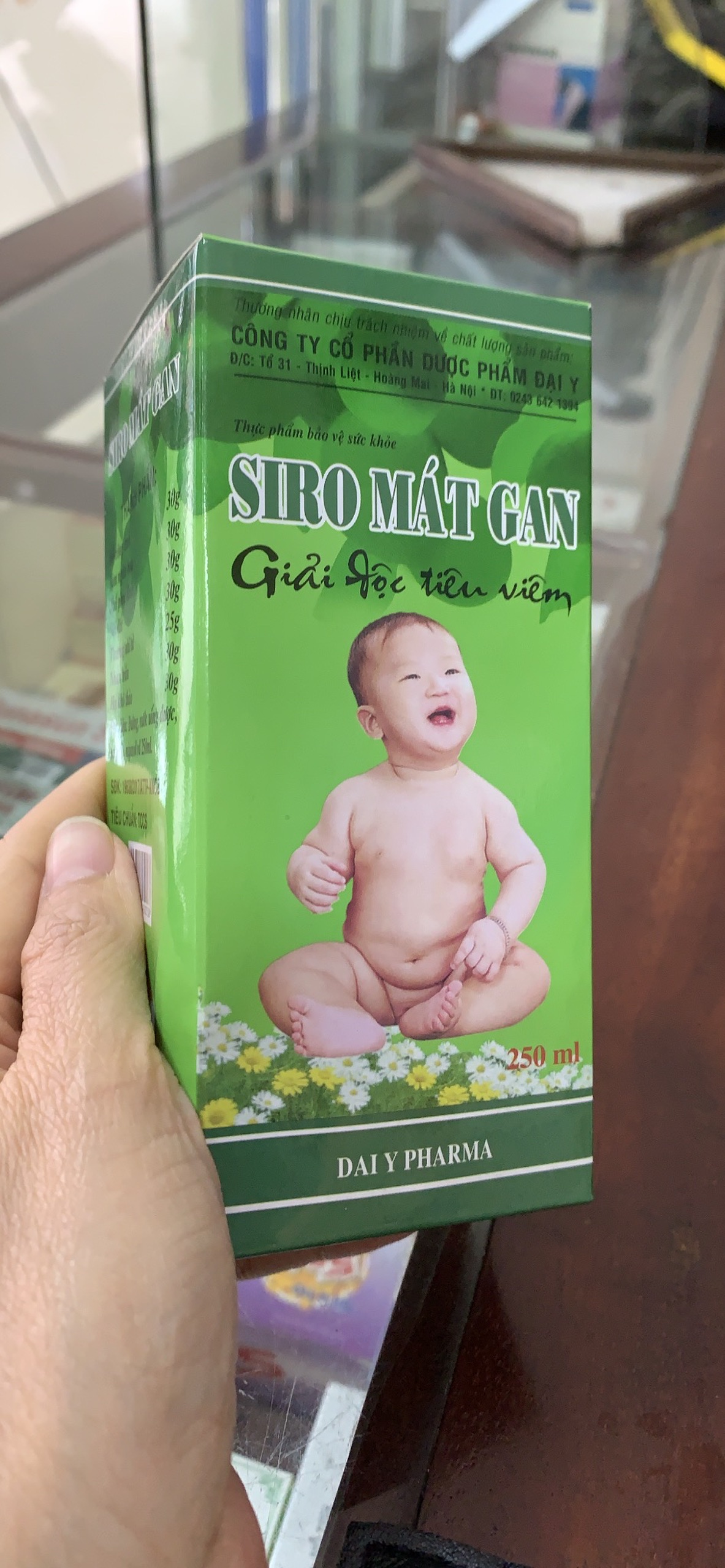 Siro mát gan- giải độc tiêu viêm