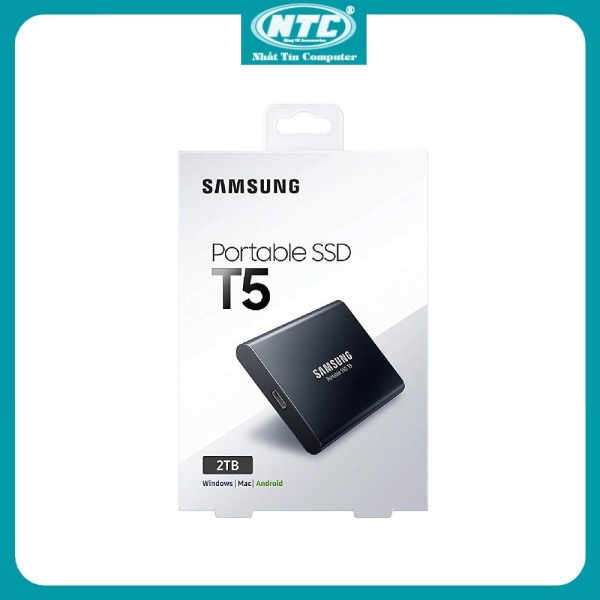 [HCM][Trả góp 0%] Ổ cứng di động SSD External Samsung T5 2TB - USB 3.1 Gen 2 (Đen) - Nhất Tín Computer