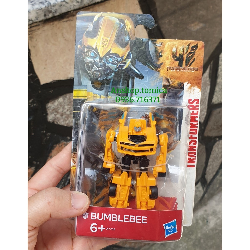 Đồ chơi rô bốt đồ chơi trẻ em▥  Robot biến hình Transformers - Hasbro Bumblebee size Mini