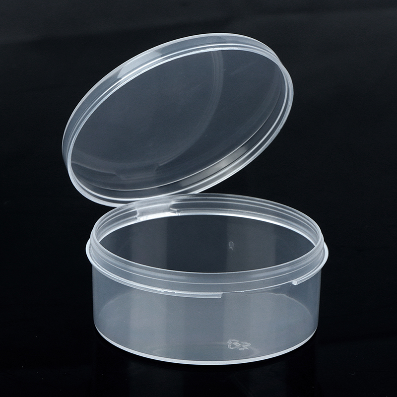 xuyongming Round Clear Plastic Containers Beads Crafts Jewelry Display Storage Boxes Case